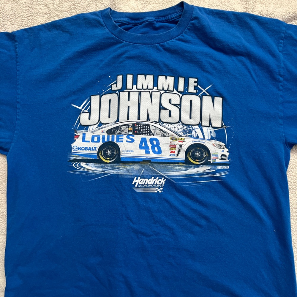 Jimmie Johnson nascar shirt